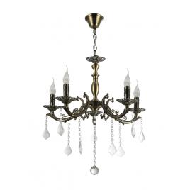 Candelabru fascino alama+alb 5xe14 60w