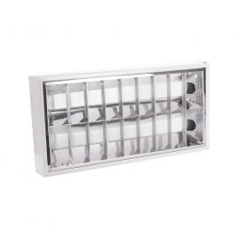 Corp de iluminat aparent 2x18w nv-4101.21218
