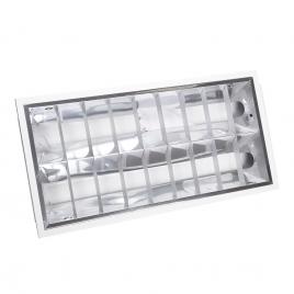 Corp de iluminat incastrat 2x18w nv-4101.22218