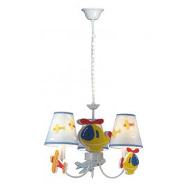Lustra airplane multicolor 3xe14 40w
