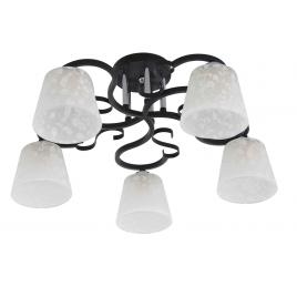 Lustra astarte crom+negru+alb 5xe27 60w