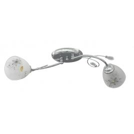 Lustra daisy crom+alb 2xe27 60w