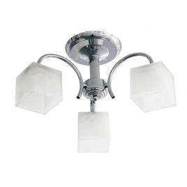 Lustra elite crom+alb 3xe27 60w