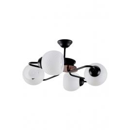 Lustra enis1 negru 4xe27 60w