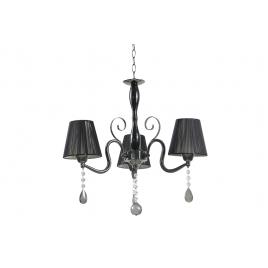 Lustra equinox negru 3xe27 60w
