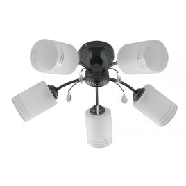 Lustra jessie crom+alb 5xe27 60w