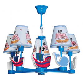 Lustra pirate multicolor 5xe14 40w