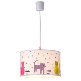 Pendul cat multicolor 1xe27 40w