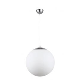 Pendul claro crom+alb 1xe27