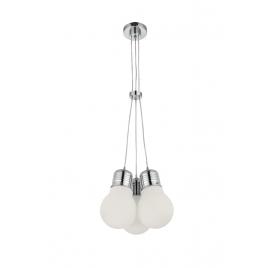 Pendul globes crom 3xe27 60w