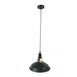 Pendul graphite negru+orange 1xe27 40w