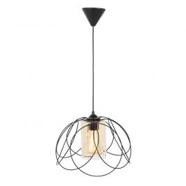 Pendul leylak negru 1xe27 60w