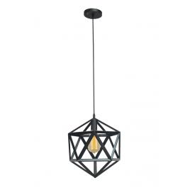 Pendul zirko 1xe27 60w negru