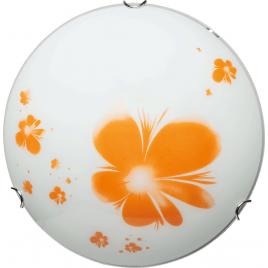 Plafoniera santini alb+orange 1xe27 60w 30cm