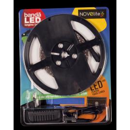 Banda led blister 4.8w/sursa 24w ip20 6400k