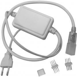 Cablu alimentare banda led 230v ip68 multicolor