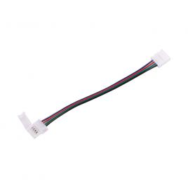 Conectori banda led ip20 rgb cu fir