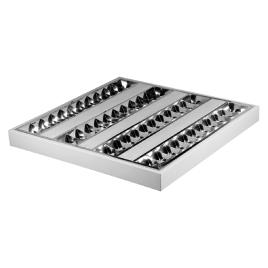 Corp de iluminat aparent led 4x9w cw 595x595 mm