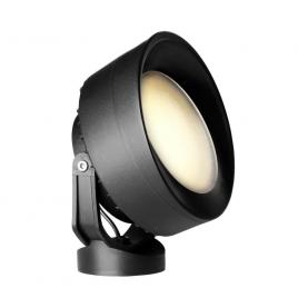 Corp de iluminat tommy el 3w led negru ip66 cct