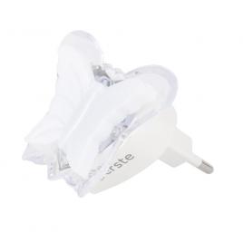 Lampa de veghe cu led 3x0.1w albastru