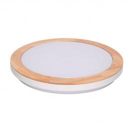Plafoniera led roundwood 36w 2700lm 4000k ip20