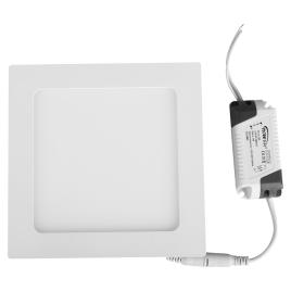 Spot incastrat patrat cu led smd 6w alb 6400k 105x105