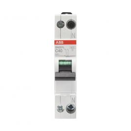 Intrerupator automat 40a 1p+n c 4.5ka sn201-l