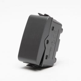 Intrerupator negru cap scara 1m