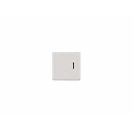 Moda stila alb clapeta intrerupator led 2 module