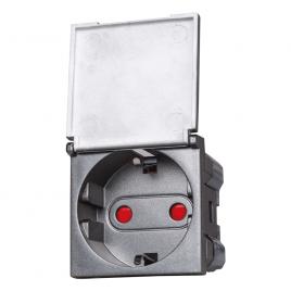Moda stila fume priza cp capac st german 2 module