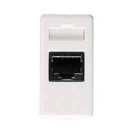Priza telefon rj11 1m alb system gw20251