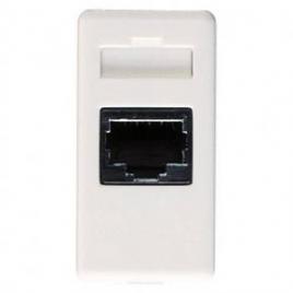 Priza utp cat5e 1m alb
