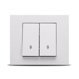 Comutator cap scara st alb ovivo grano 400-010200-211