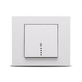 Intrerupator grano cap scara led st alb 400-010200-210