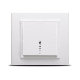 Intrerupator mina cap scara led st alb 401-010200-210