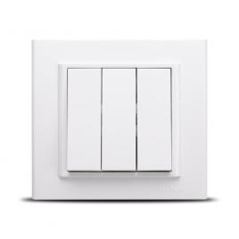 Intrerupator triplu st alb ovivo mina 401-010200-254