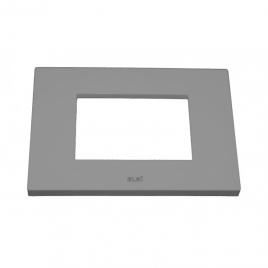 Moda stila rama 3 module gri metalizat