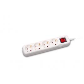 Prelungitor 1.5m 4 prize cu cp cu intrerupator