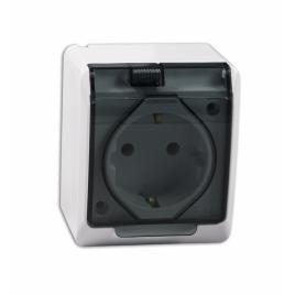 Priza cp capac ceramica ip55