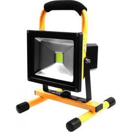 Proiector led 20w acu+maner 220v+12v auto