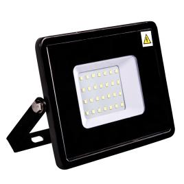 Proiector smd slim led 10w cw negru