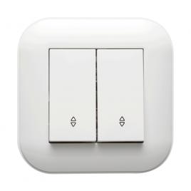 Comutator cap scara ovivo loft st alb 404-010201-211