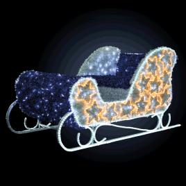 Decoratiune sanie 3d
