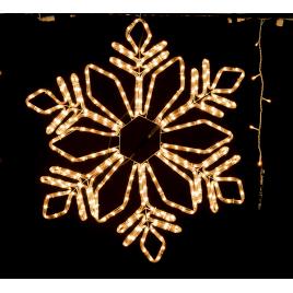 Fulg de zapada 324led 17w 78cm 6400k