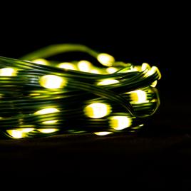 Instalatie 150 led 15m amber ip44 timer cv