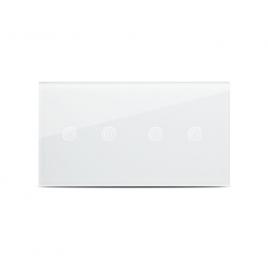 Panou dublu alb 2t+2t aparataj touch pulsar ns
