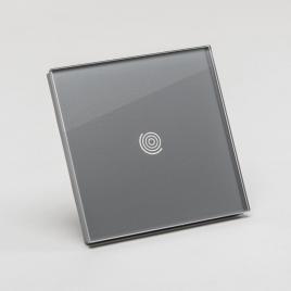 Panou gri simplu 1t sticla aparataj touch pulsar ns