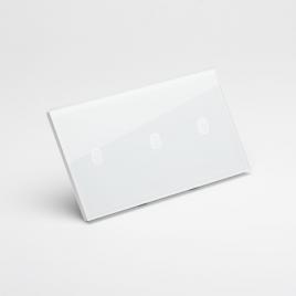 Panou triplu alb 1t+1t+1t aparataj touch pulsar ns