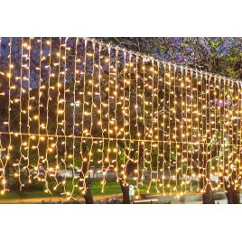 Perdea extensibila 204 led 21.6w 2700k 4m