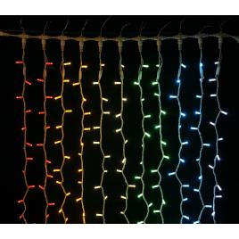 Perdea luminoasa 494 led-uri 3x1.5m albastru